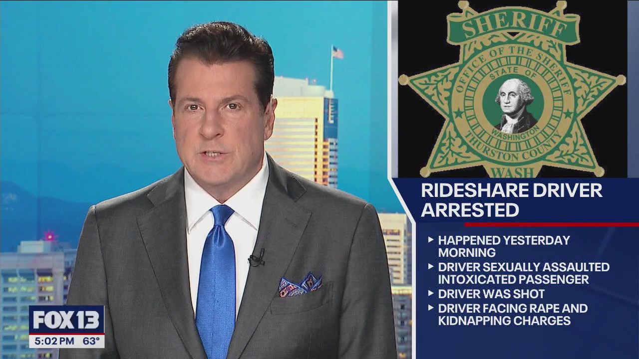 Deputies: Father shoots rideshare driver caught raping his daughter in Thurston County