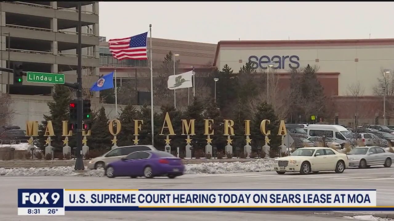 U.S. Supreme Court hearing on Sears lease at Mall of America