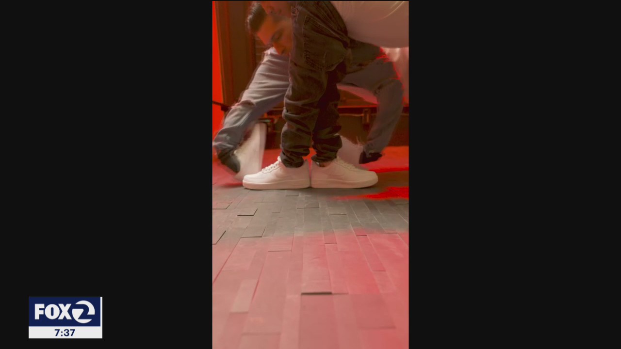 Filipino American dancer shares his viral shoe tutting dance moves