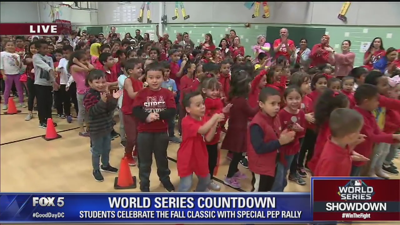 Glen Forest Elementary School celebrates World Series