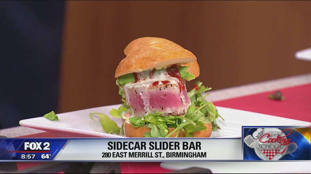 Sidecar Slider Bar's Ahi Tuna Slider recipe