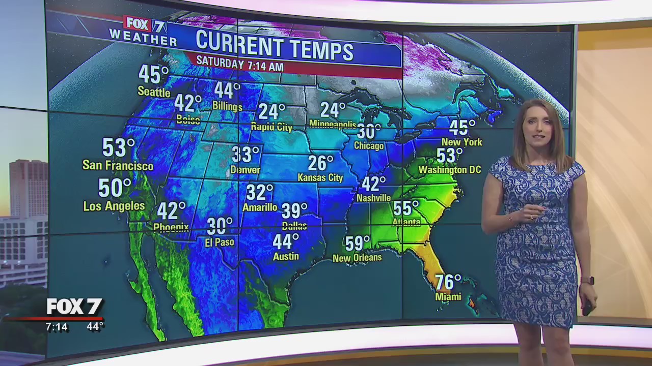 Morning weather forecast fir January 4, 2019