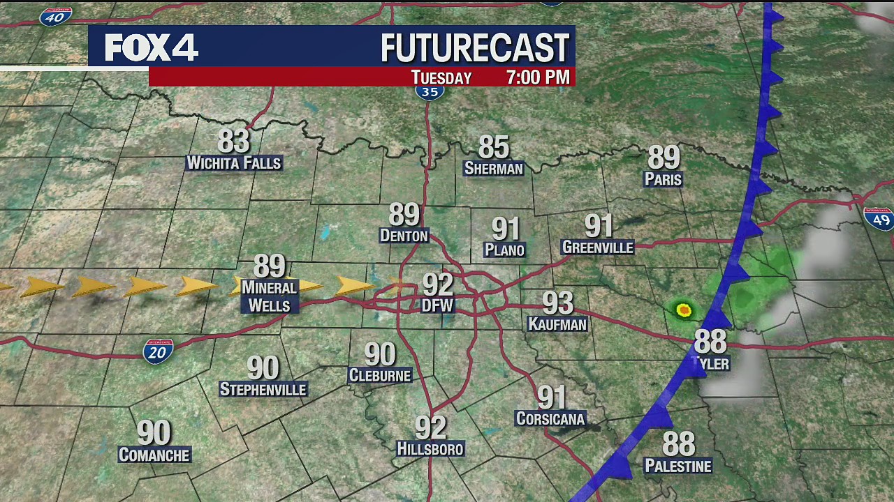 June 9 afternoon forecast