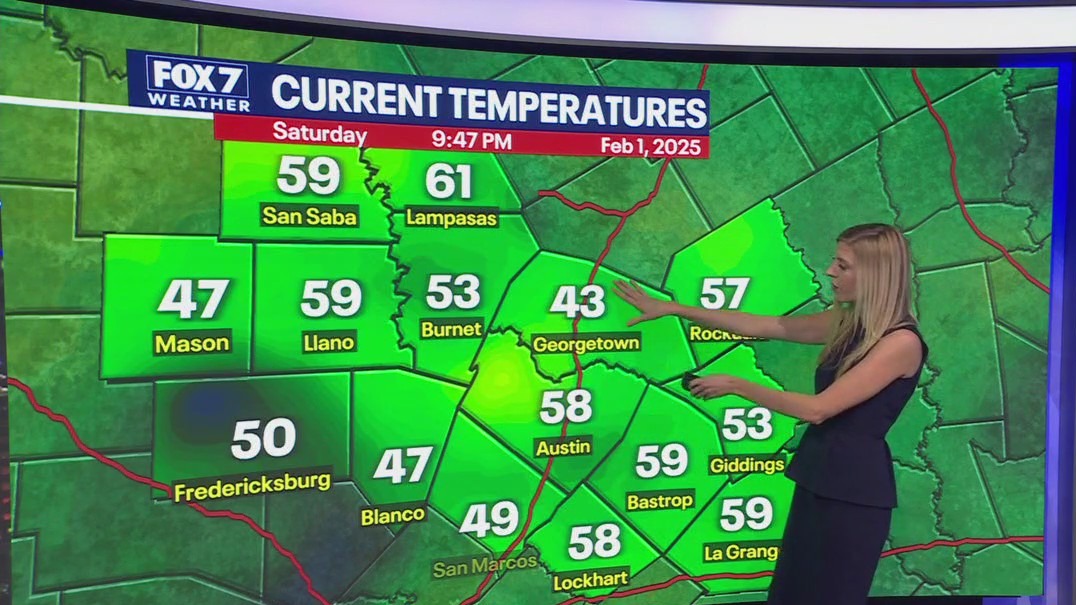 Austin weather: Feb. 1 overnight forecast