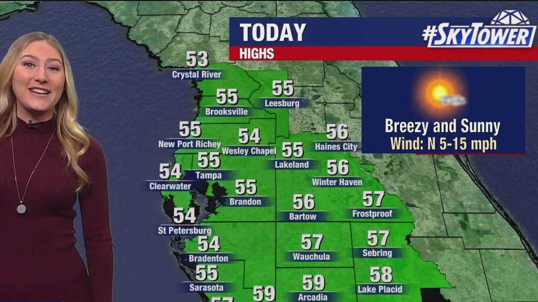 Tampa weather | Tuesday forecast | FOX 13 Tampa Bay