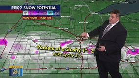 Rain and snow possible Monday night: The latest