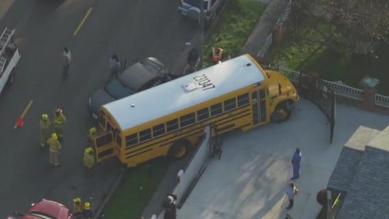 Authorities investigating bus crash in South LA