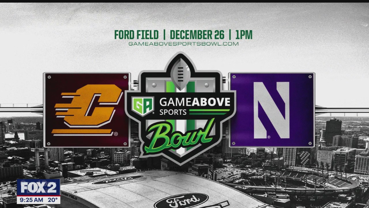 CMU and Northwestern to play in GameAbove Sports Bowl