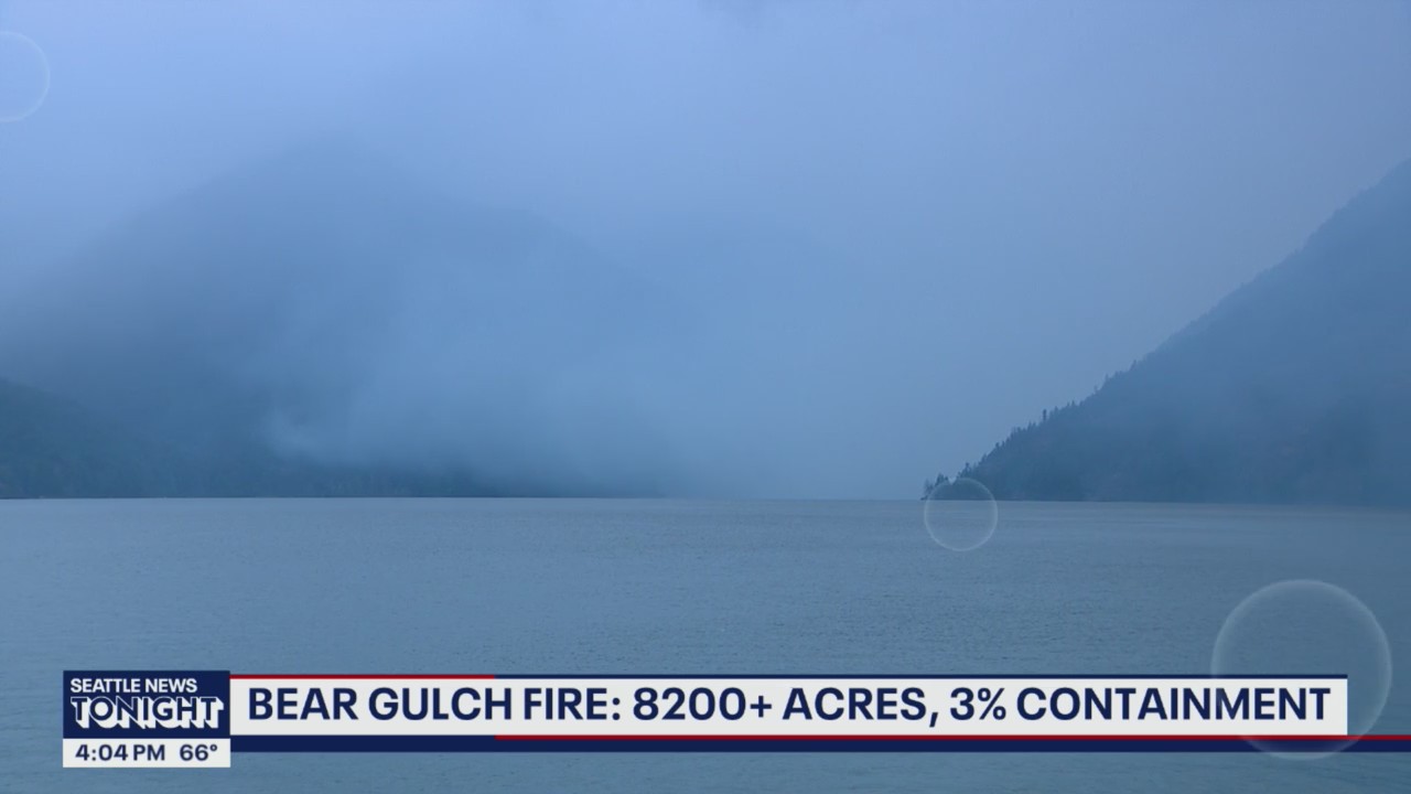 Mason County wildfire continues to burn with little containment