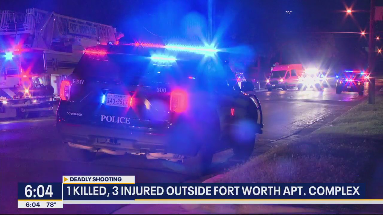 4 shot outside Fort Worth apartment complex | FOX 4 Dallas-Fort Worth