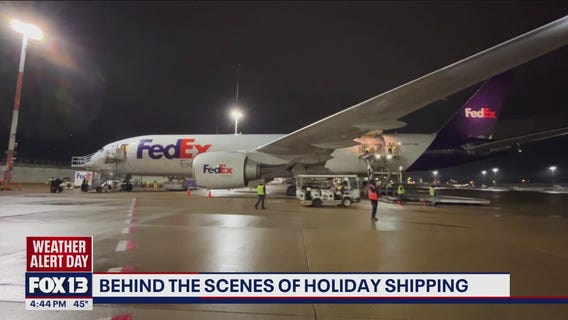Behind the scenes of holiday shipping