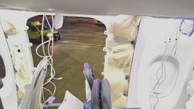 Investigators searching for missing part of aircraft after Alaska Airlines mid-air blowout
