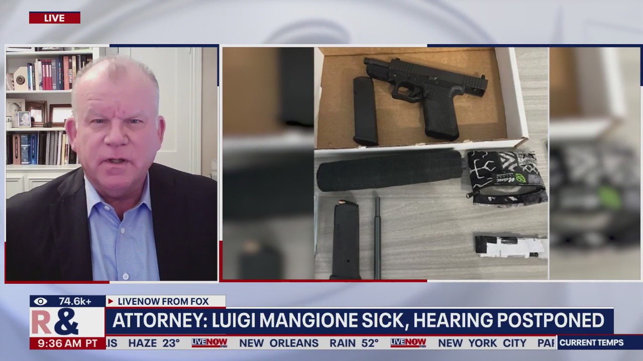 Luigi Mangione sick, hearing postponed