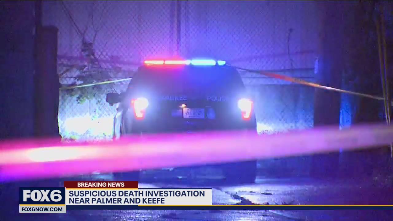 Suspicious death near Palmer and Keefe
