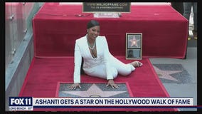 Ashanti honored with Hollywood Walk of Fame star
