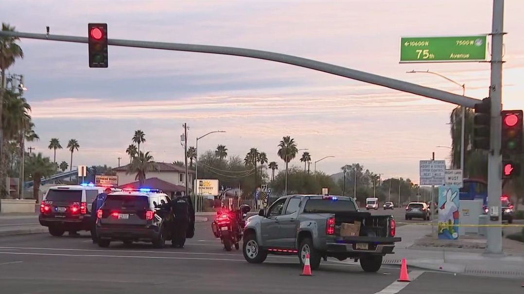 Pedestrian crash sends 1 to hospital