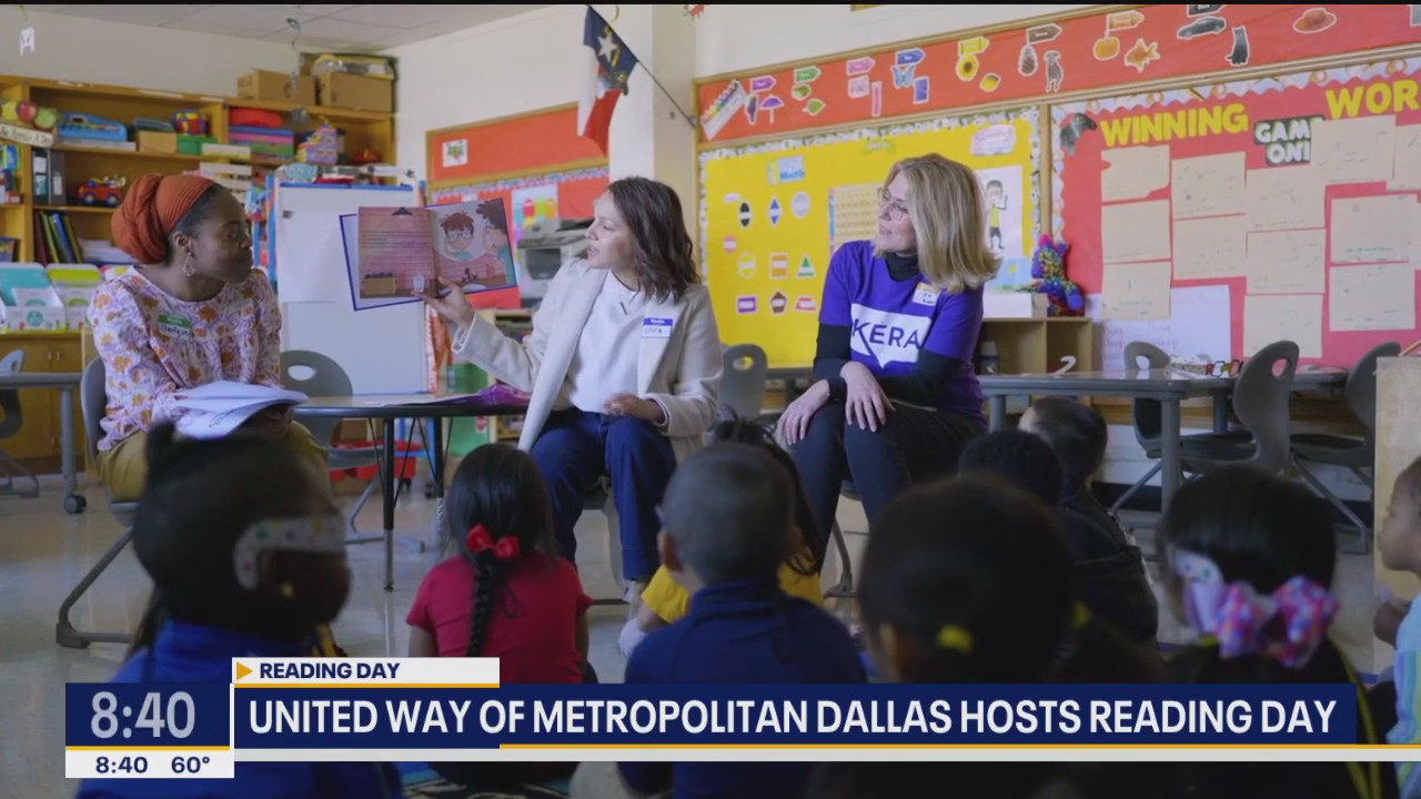 United Way of Metropolitan Dallas hosts reading day