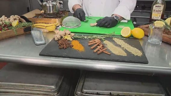 Chef Bobby's soothing herbal tea