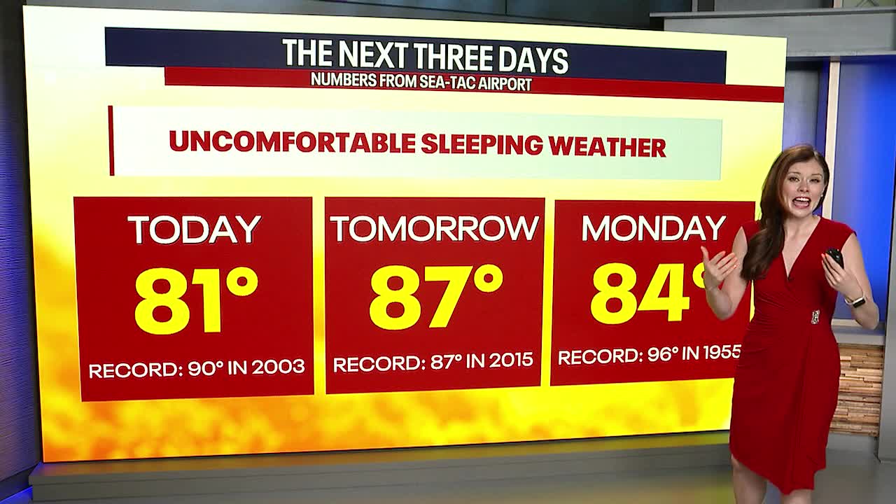 Seattle weather: Plenty of sunshine Saturday