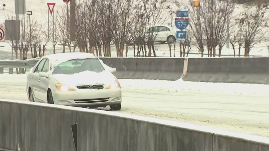 Road conditions in Cherokee County