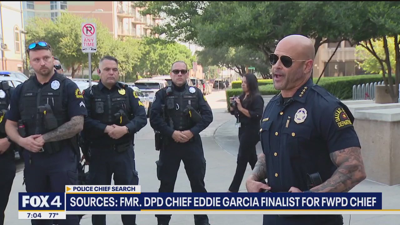 Former DPD Chief Eddie Garcia now finalist for FWPD Chief