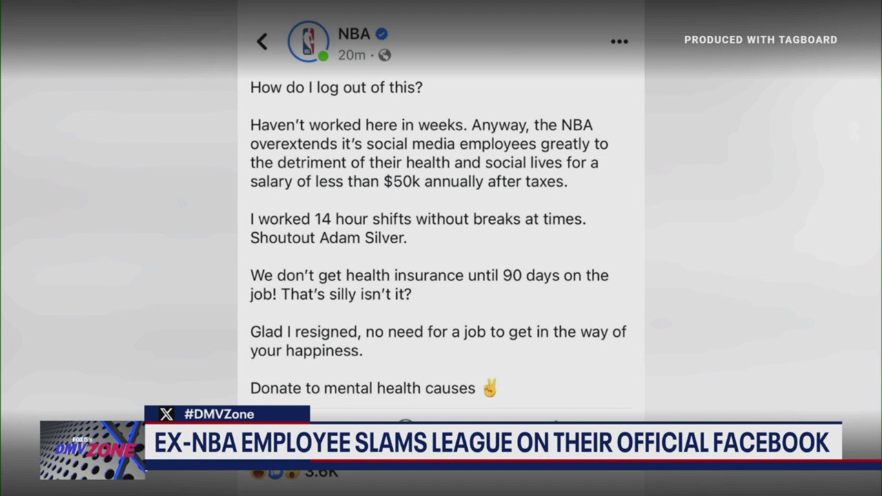 Sound Off: Ex-NBA employee slams leauge on official Facebook page