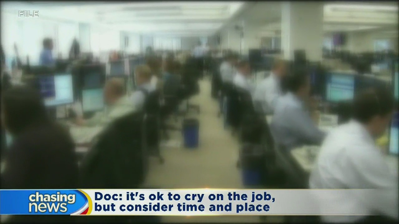 Study: Most people have cried at work