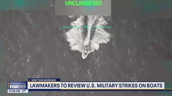 Lawmakers to review US military strikes on alleged drug boats