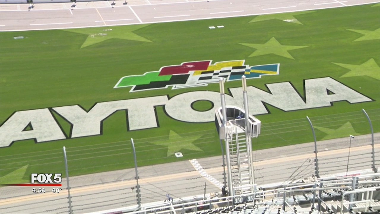 Daytona infield design