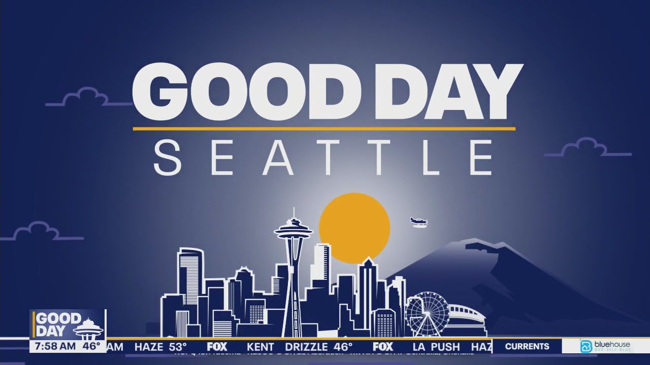 Good Day Seattle at 8am on Monday, 5/19