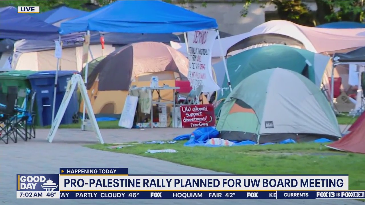 Pro-Palestine rally planned for UW board meeting
