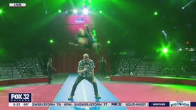 MUST SEE: FOX 32's Tim McGill takes part in a tumbling routine