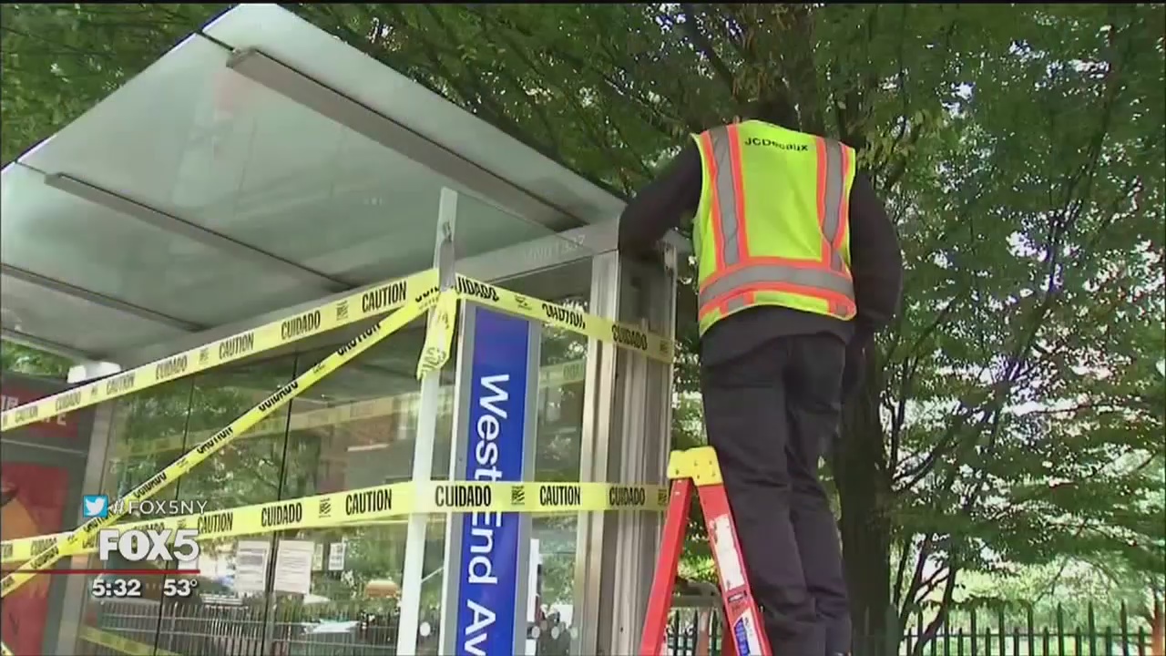 Bus shelters off limits