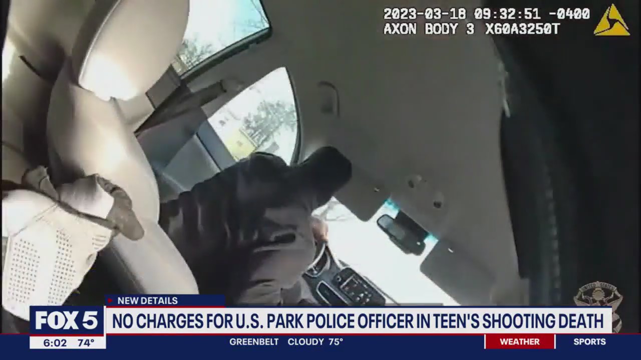 No charges for US Park Police officer who shot, killed 17-year-old in ...