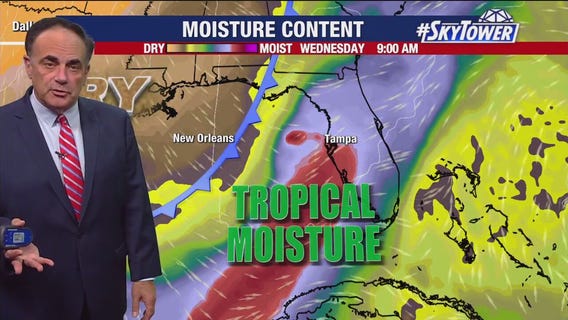 Tampa weather | Rain expected Wednesday