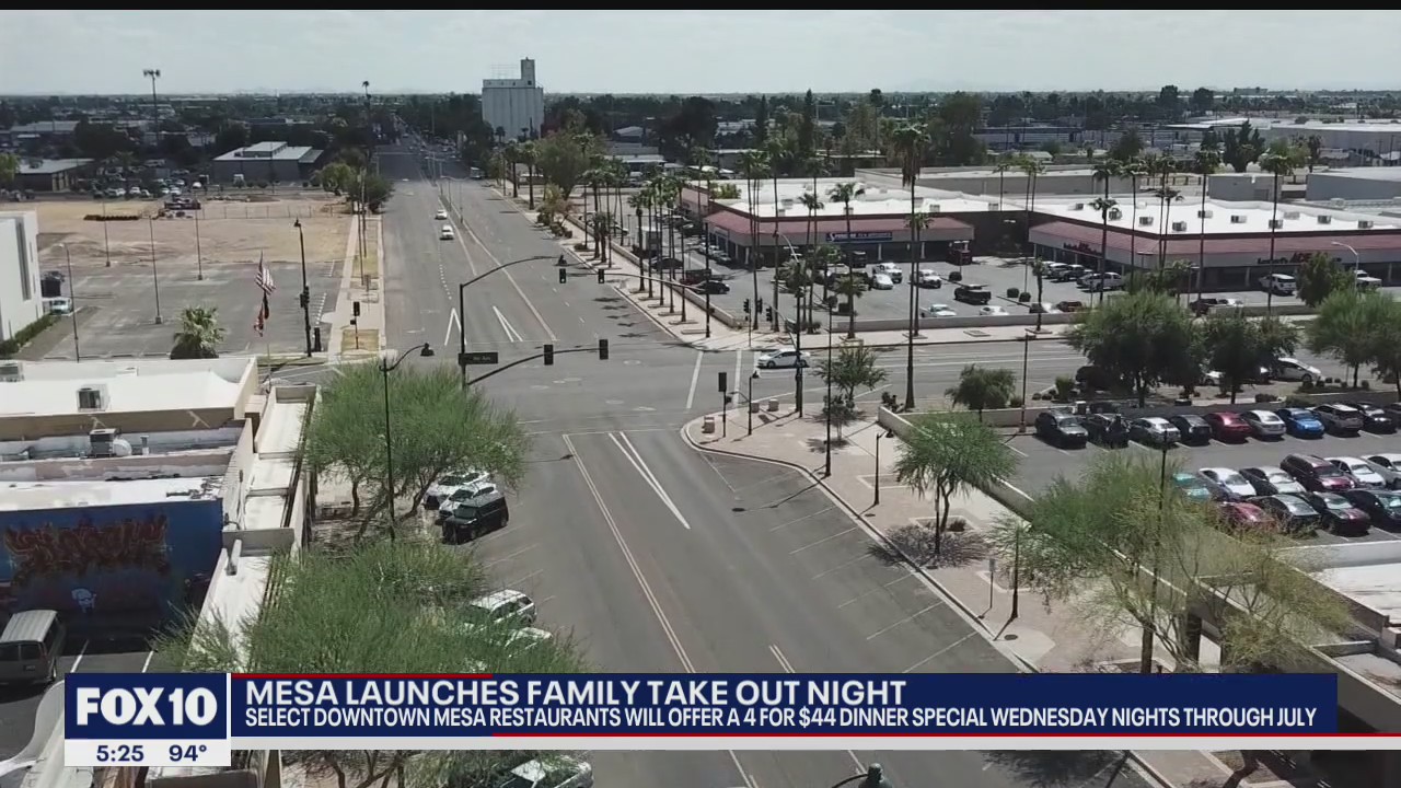 City of Mesa launches 'Family Take Out Night'