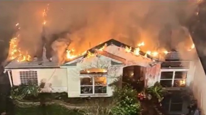 Flagler County fire kills pets, destroys home