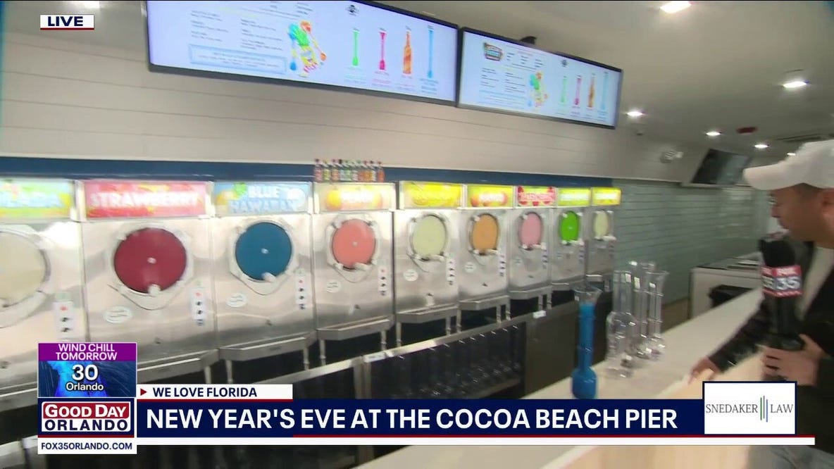 New Year's Eve at Cocoa Beach Pier