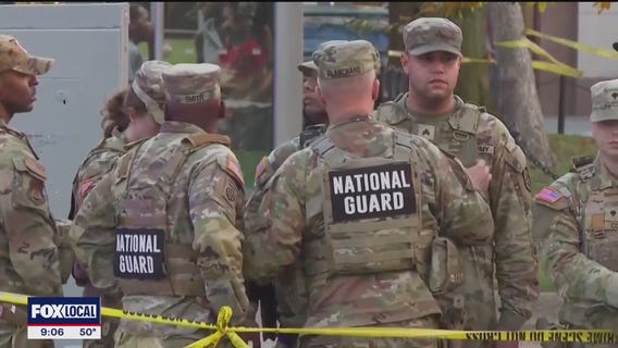2 National Guard members shot in ambush attack in D.C.