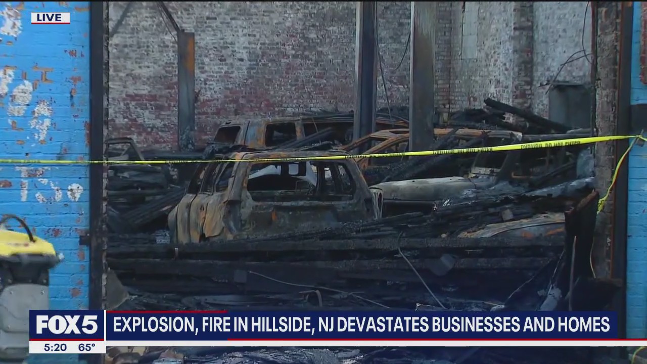 Explosion in NJ devastates businesses and homes