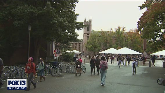 First day of in-person school at University of Washington
