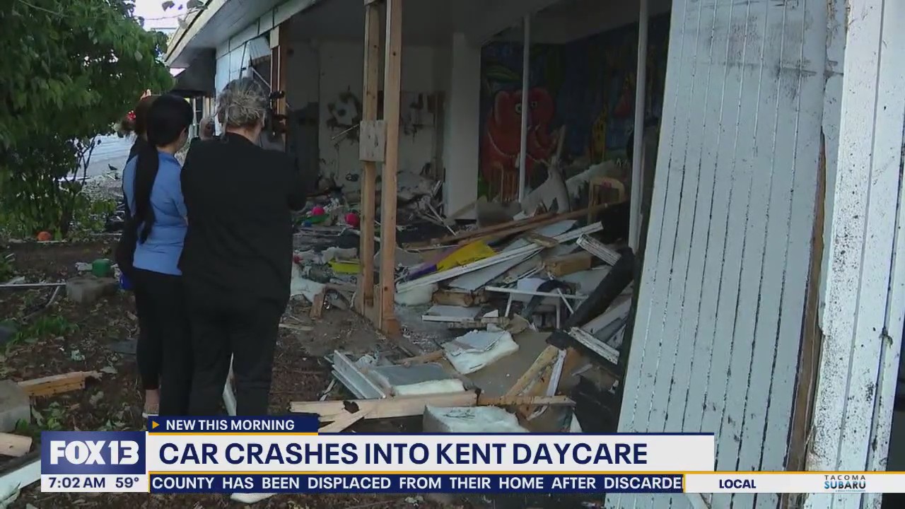 Car crashes into Kent daycare