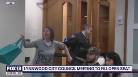 Woman removed from Lynnwood City Council meeting