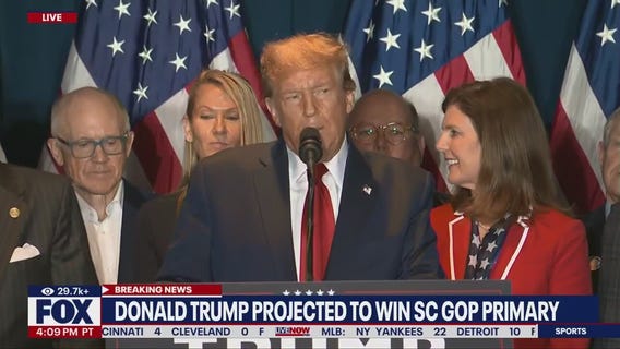 Trump projected to win South Carolina GOP primary