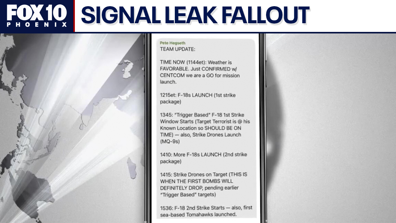 Trump defends team after Yemen strike plans leak