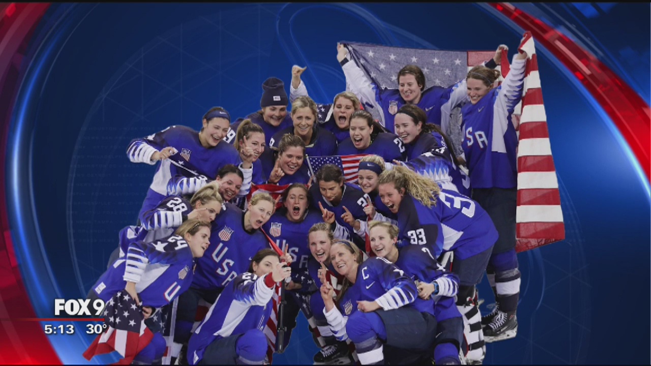 Gophers on U.S. women's hockey win gold in Olympics