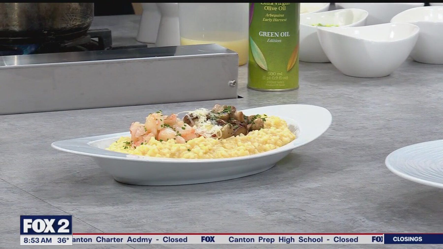 Andiamo's Chef Jim Oppat makes risotto infused with butternut squash