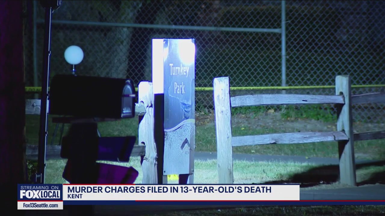 Murder charges filed in 13-year-old's shooting death in Kent