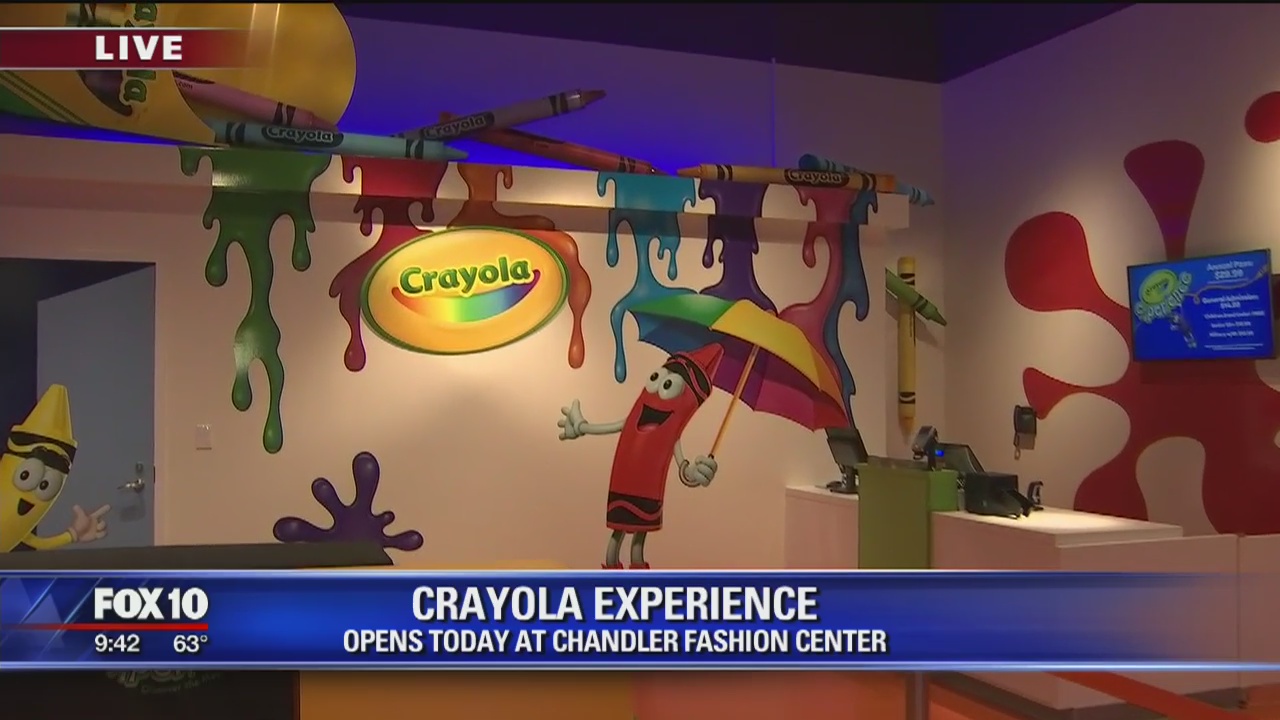 Cory's Corner: Crayola Experience in Chandler