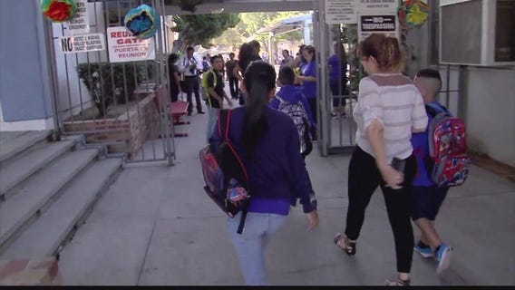 Thousands of LAUSD students head back to class